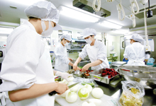 給食経営管理実習(学内実習)