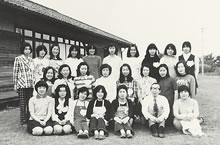 田辺学舎でのクラス合宿（1973年)