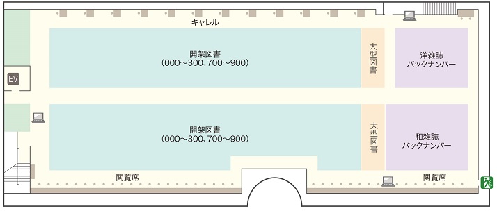 今出川図書館地下 2 階