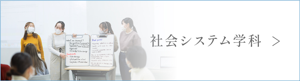 社会システム学科